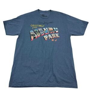 Bruce Springsteen Mens Greetings From Asbury Park NJ Band T-Shirt Sz L